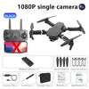 Professional Drone E88 4k wide-angle HD camera WiFi fpv height Hold Foldable RC quadrotor helicopter Camera-free children's toys