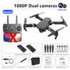 Professional Drone E88 4k wide-angle HD camera WiFi fpv height Hold Foldable RC quadrotor helicopter Camera-free children's toys