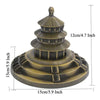 Metal World Famous Building Architecture Model Statue Landmark Tourist Souvenir Home Office Decoration