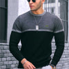 Fashion Long Sleeve T-shirts O-Neck quick-drying Fitness Spring Autumn Tees Men Shirt Loose Tops Sportswear Running T-shirts men