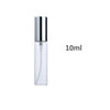 5ml 10ml Perfume Refiller Bottle Portable Mini Perfume Glass Bottle Empty Cosmetics Bottle Sample Test Tube Travel Cosmetic Tool