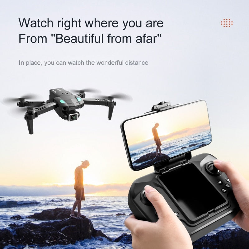 S128 Mini Drone Aerial Camera Automatic Return 4K HD Professional Three Sided Obstacle Air Pressure Fixed Altitude Aircraft Toy