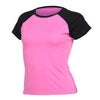 Vansydical Running Shirts Women's Yoga Tees Training Workout Short Sleeve Tops Quick Dry Sports Women Shirts