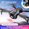 MINI Z908Pro Max Dual4K ESC Professional Drone WIFI FPV Obstacle Avoidance Brushless Four-Axis Folding Rc Quadcopter Toy Gift
