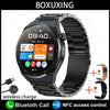 For Huawei Xiaomi NFC Smart Watch Men GT3 Pro AMOLED 390*390 HD Screen Heart Rate Bluetooth Call IP68 Waterproof SmartWatch 2023