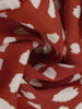 Msfilia Autumn Winter Print Dress Women Casual Button A Line Loose Knee Length Dress