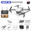2022 E88Pro RC Drone 4K Professinal With 1080P Wide Angle HD Camera Foldable RC Helicopter WIFI FPV Height Hold Gift Toy