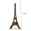 Metal World Famous Building Architecture Model Statue Landmark Tourist Souvenir Home Office Decoration