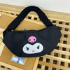 Kawaii Sanrio Crossbody Cinnamoroll Chest Bag Anime Kuromi Messenger Bag My Melody Waist Pack Mobile Phone Bag Purses Women Gift