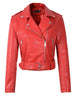 New Arrival brand Winter Autumn Green Motorcycle leather jackets yellow leather jacket women leather coat slim PU jacket Leather