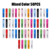 5/10/20/30/50Pcs Mini 5ml Portable Mini Refillable Perfume Bottle with Spray Pump Empty Cosmetic Container Atomizer Random Color