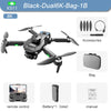 New LS KS11 Mini Drone 4K Professional 8K Dual Camera Obstacle Avoidance Optical Flow Positioning Brushless RC Dron Quadcopter