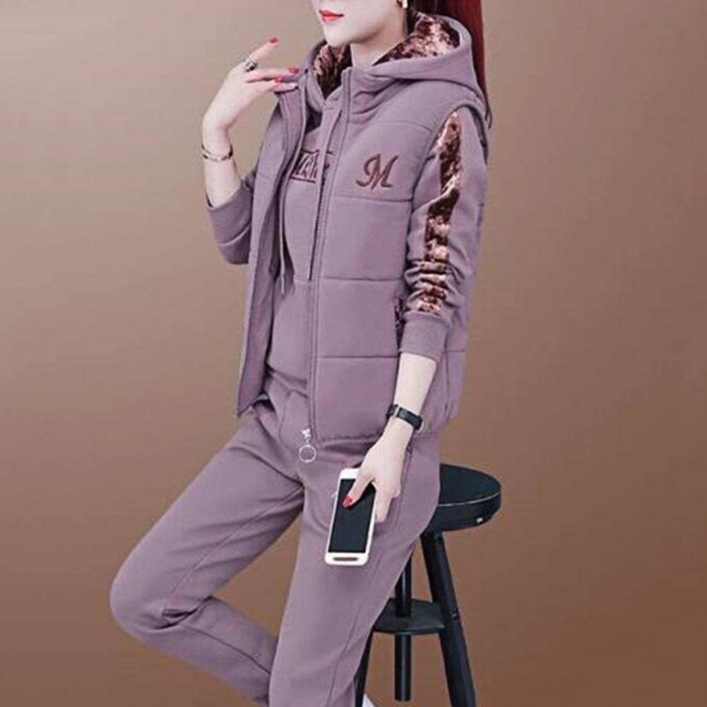 Women Tracksuit Autumn and Winter Pullovers Sweatshirts Jogging Suit C –  Aviationkart