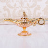 Aladdin Lamp Ornament Vintage Metal Carved Magic Lamp Miniature Tea Oil Pot Retro Crafts Decoration Gift