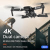 New E88 PRO Drone Professional 10K Wide Angle HD Camera Height Fixed Remote Control Foldable Quadrotor Helicopter Children's Toy