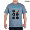 Aviator Six Pack Tshirt For Men Plus Size   Team Tshirt XXS-6XL