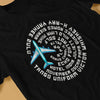 Airplane Lover Phonetic Alphabet Airplane Pilot Flying Aviation Tshirt Homme Men's Clothes Blusas T Shirt For Men