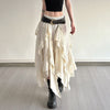 New Lace Low-Waist Irregular Skirt