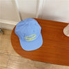 Assorted Colors Retro Hip Hop Soft Top Flat Eaves Cap Women Look Small