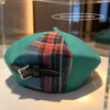 A British-style Casual Painter Hat That Is Versatile And Can Show Off Your Face