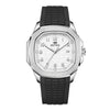 Fashion Sports Silicone Strap Alloy Watch