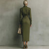 New Slim-fit Long-sleeved Dress For Women