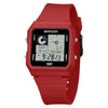 Creative, Versatile Small Square Multi-function Digital Watch