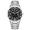 Simple Business-Style Mens Quartz Watch With A Large Dial