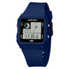 Creative, Versatile Small Square Multi-function Digital Watch