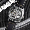 Carved Vintage Fashion Hollow Mechanical Automatic Mens Watch
