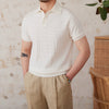 Polo Shirt Pure Cotton Breathable Hollow Retro Gentry