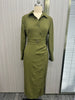 New Slim-fit Long-sleeved Dress For Women