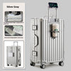 Large Capacity Travel Aluminum Frame Password Luggage