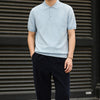 Mens Silk Lyocell Tencel Blend Short-Sleeve T-ShirtBlouse