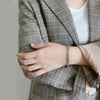 Vintage S925 Sterling Silver Chain Bracelet For Men And Women Couples