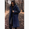 Autumn Winter Fashion Elegant Long Coat Woman Plush Warm Faux Fleece Coat Women Teddy Jacket Female Teddy Coat Outwear Ladies