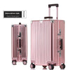Aluminum Magnesium Luggage Password Trolley Case