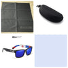 Square Polarized Outdoor Sports Colorful Sunglasses
