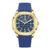 Fashion Sports Silicone Strap Alloy Watch