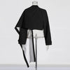 High Waist Cape Shawl Design Small Suit For Women