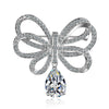 Brooch Silver Korean Version Of The Heart Ornament Girl