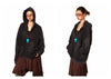 American Retro Washed Distressed Hooded Solid Color Hoodie