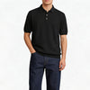 Mens Silk Lyocell Tencel Blend Short-Sleeve T-ShirtBlouse