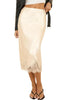 Women's Lace Patchwork Color Block Skirt