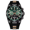 REWARD Mens Watch In Black And Gold With A Cool Design And Calendar Function