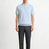 Mens Silk Lyocell Tencel Blend Short-Sleeve T-ShirtBlouse