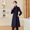 Womens Wool Coat For Winter Work Front Desk Uniform