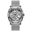 Carved Vintage Fashion Hollow Mechanical Automatic Mens Watch