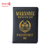 Cross Pattern Passport Cover Multifunctional