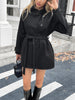 Women's Long Sleeve Sweater Overcoat Coat